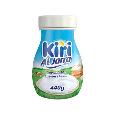 كيري جبن بالقشطة جرة 440غم